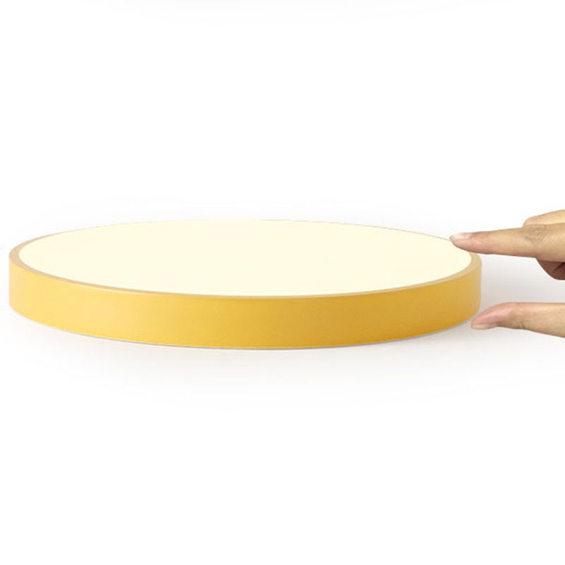 PastelRing | Lampe Plafond Ronde Ultra-Plate au Design Moderne