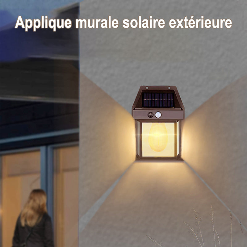 Applique Solaire Extérieure Détecteur Mouvement LED