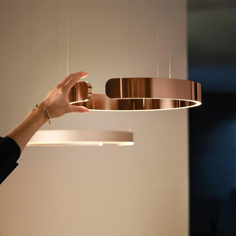 Suspension LED Moderne en Anneau