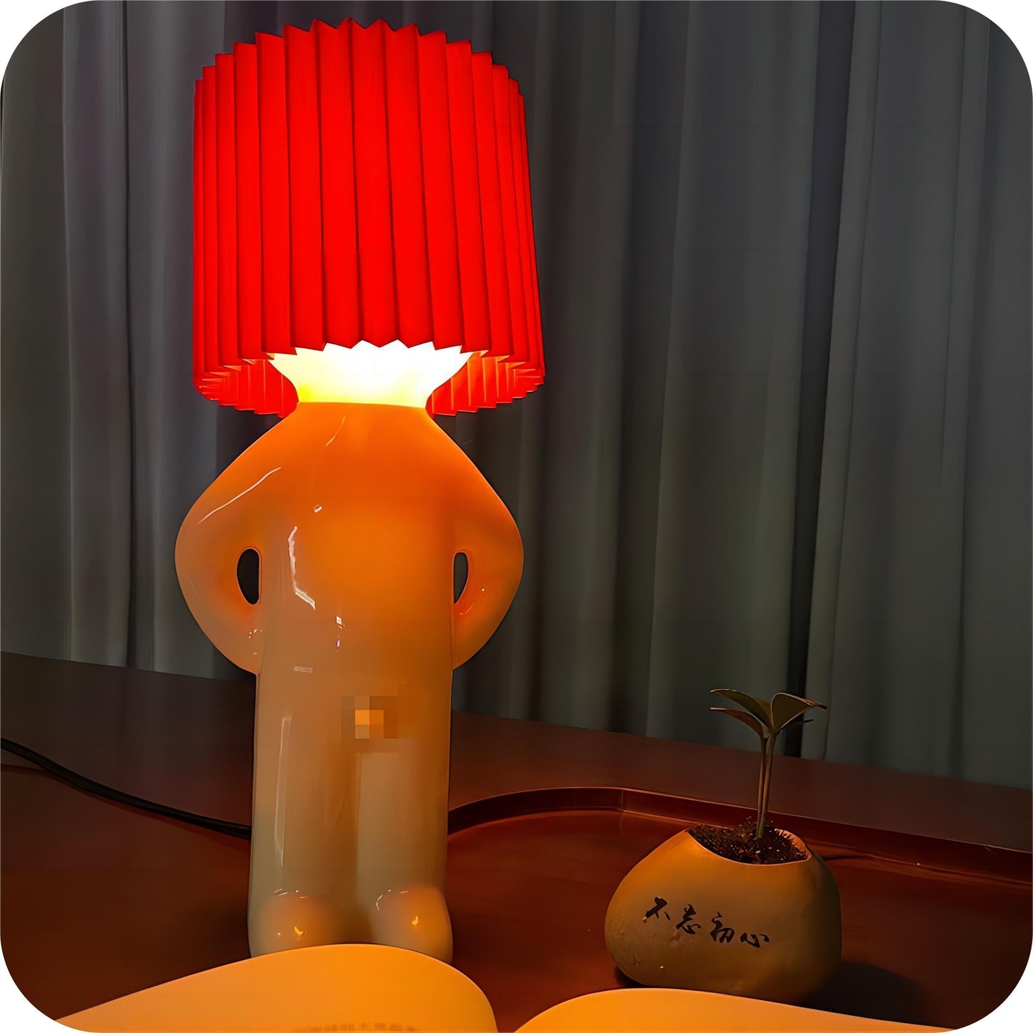 Lampe Sans Fil Amusante | Éclairage Original et Ludique