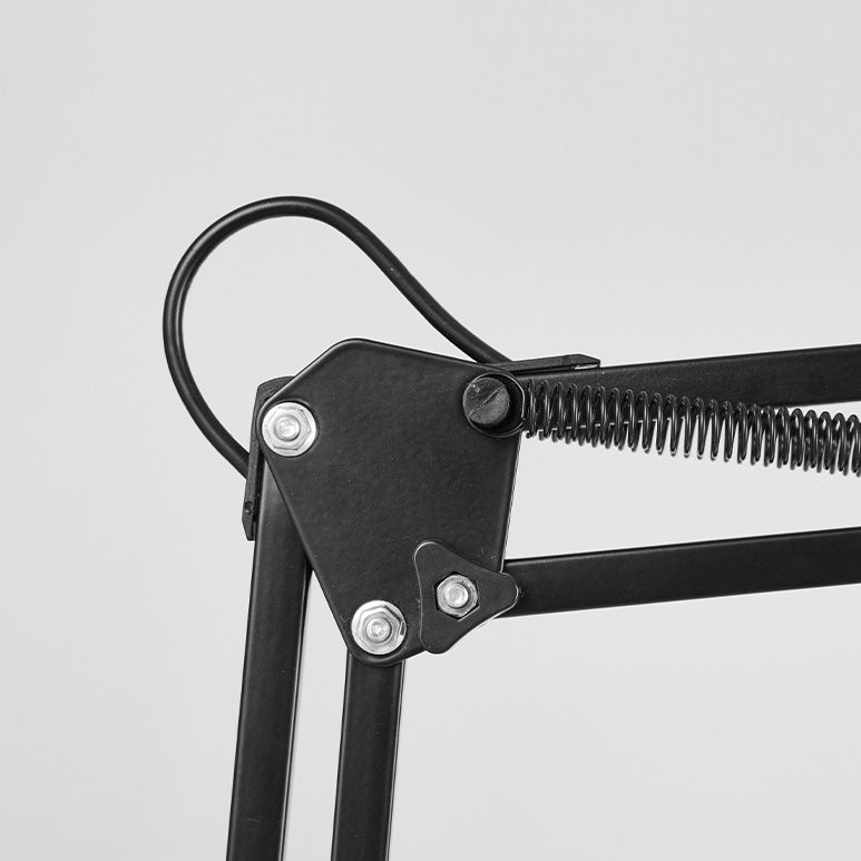 Lampe de Bureau à Bras Long Orientable avec Pince