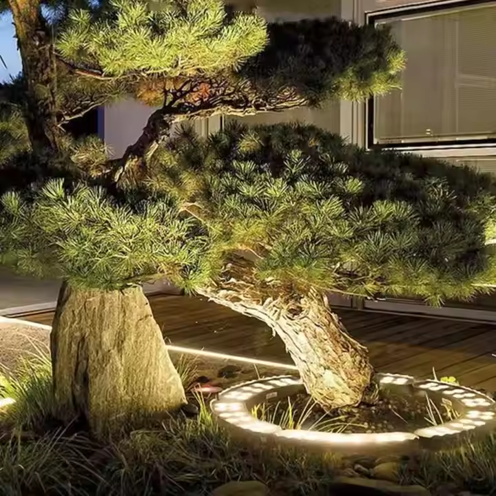 Projecteur Élégant d’Arbre Extérieur LED Étanche