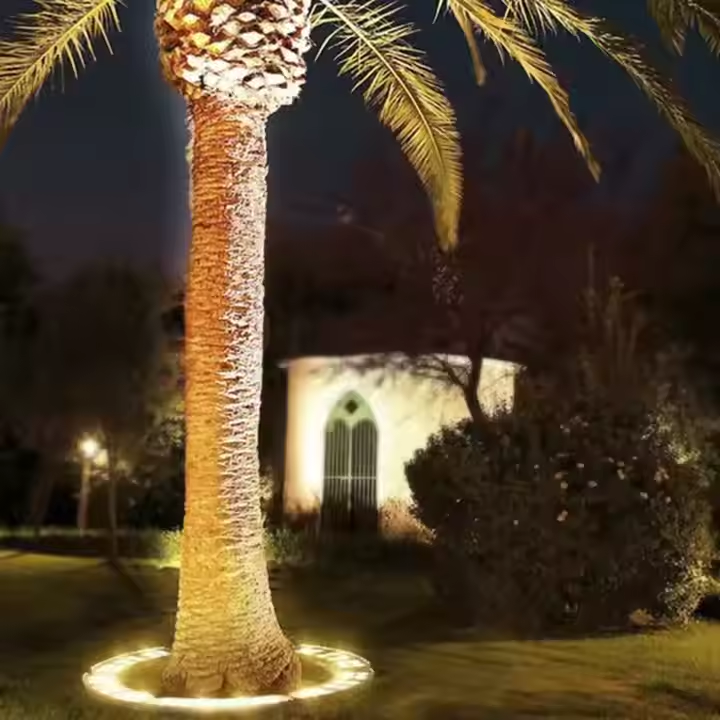 Projecteur Élégant d’Arbre Extérieur LED Étanche