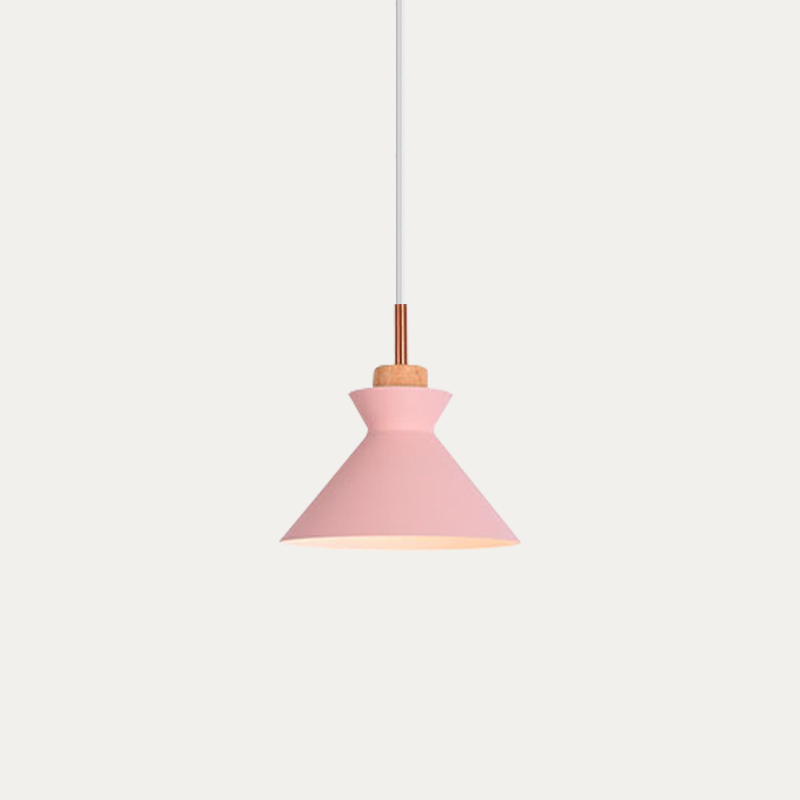 Suspension Scandinave en Bois Design Minimaliste