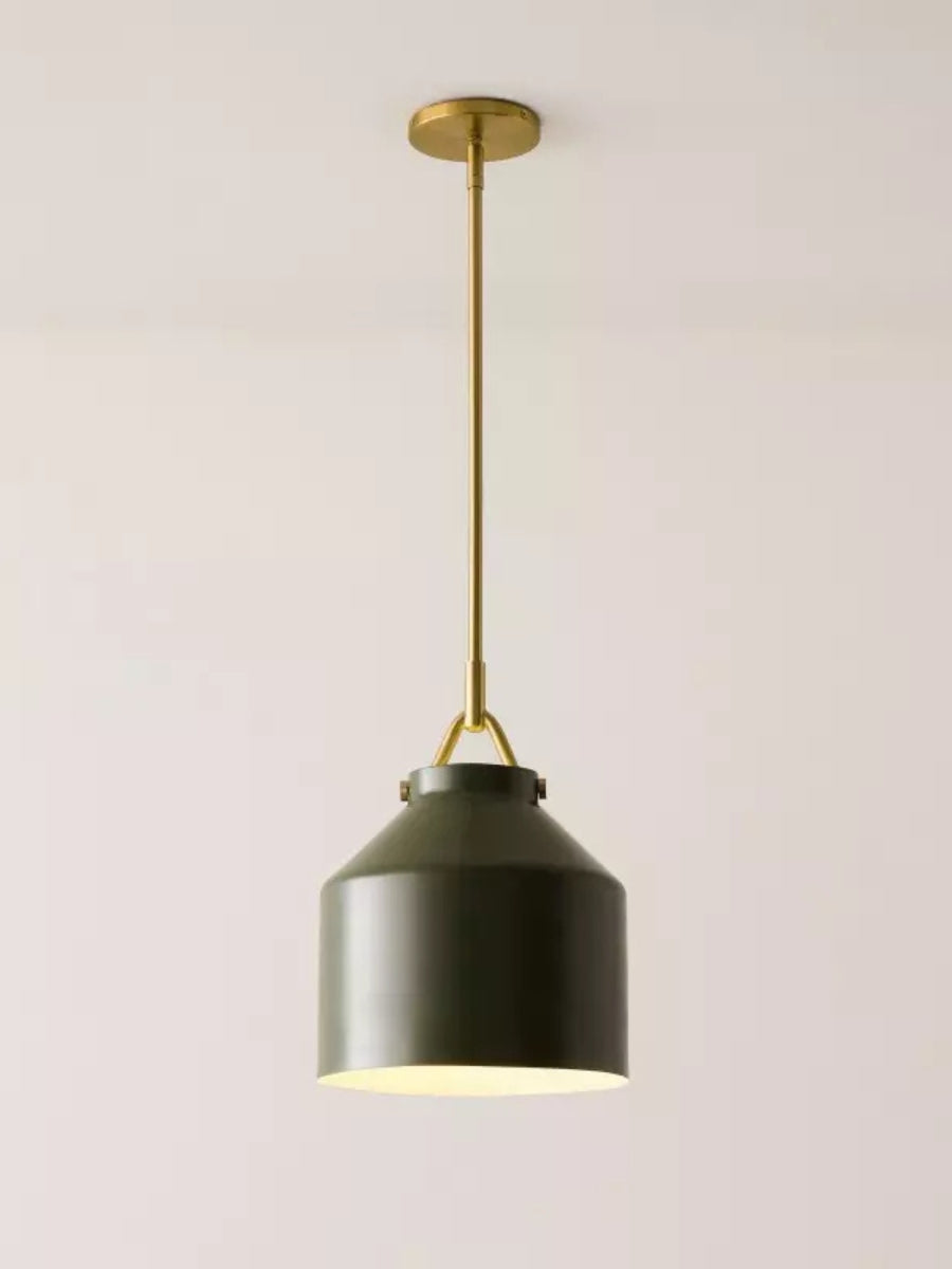 Suspension Nordique Métal Minimaliste Verre Dépoli