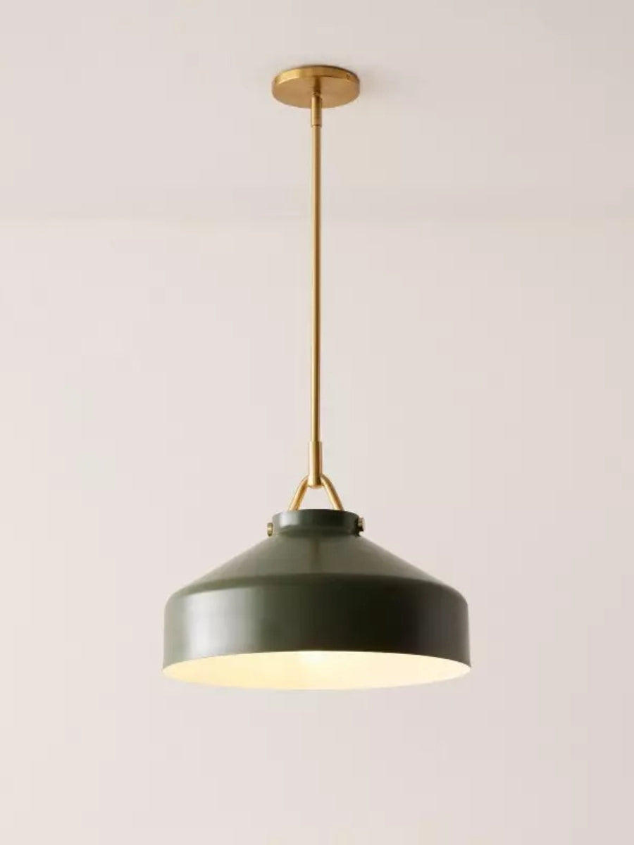Suspension Nordique Métal Minimaliste Verre Dépoli