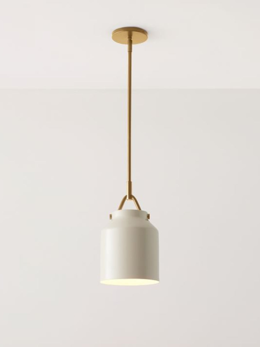 Suspension Nordique Métal Minimaliste Verre Dépoli
