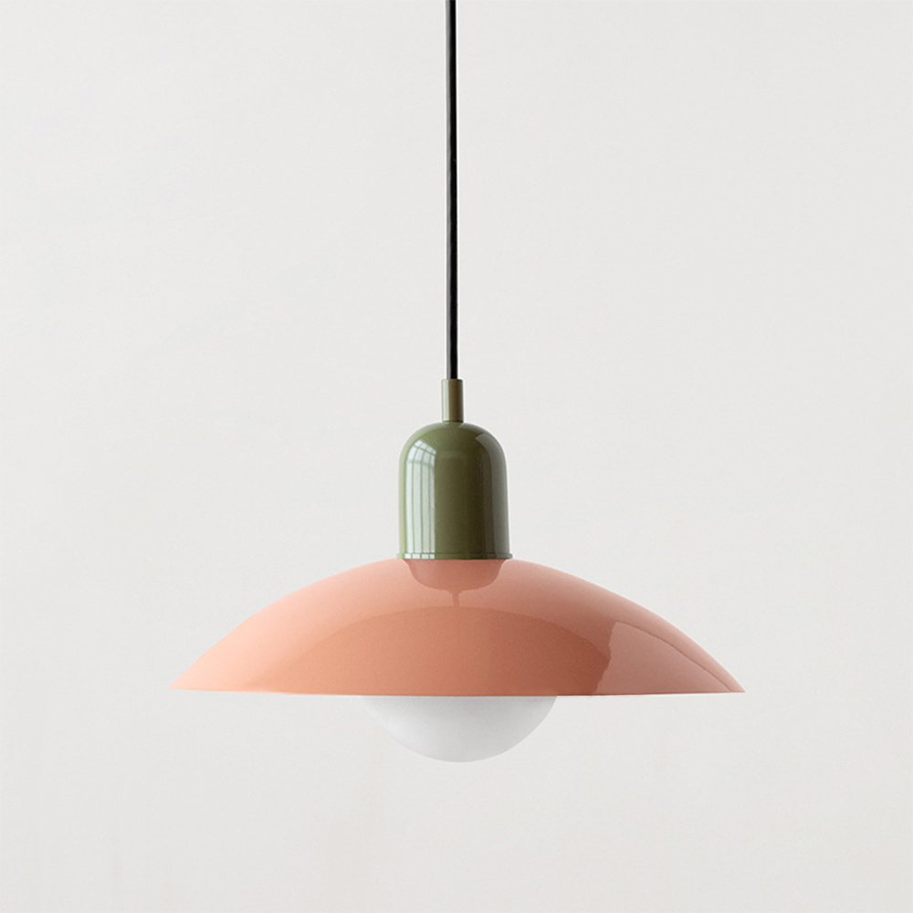 Macaron | Suspension Bauhaus en Verre Coloré – Éclairage Élégant et Moderne