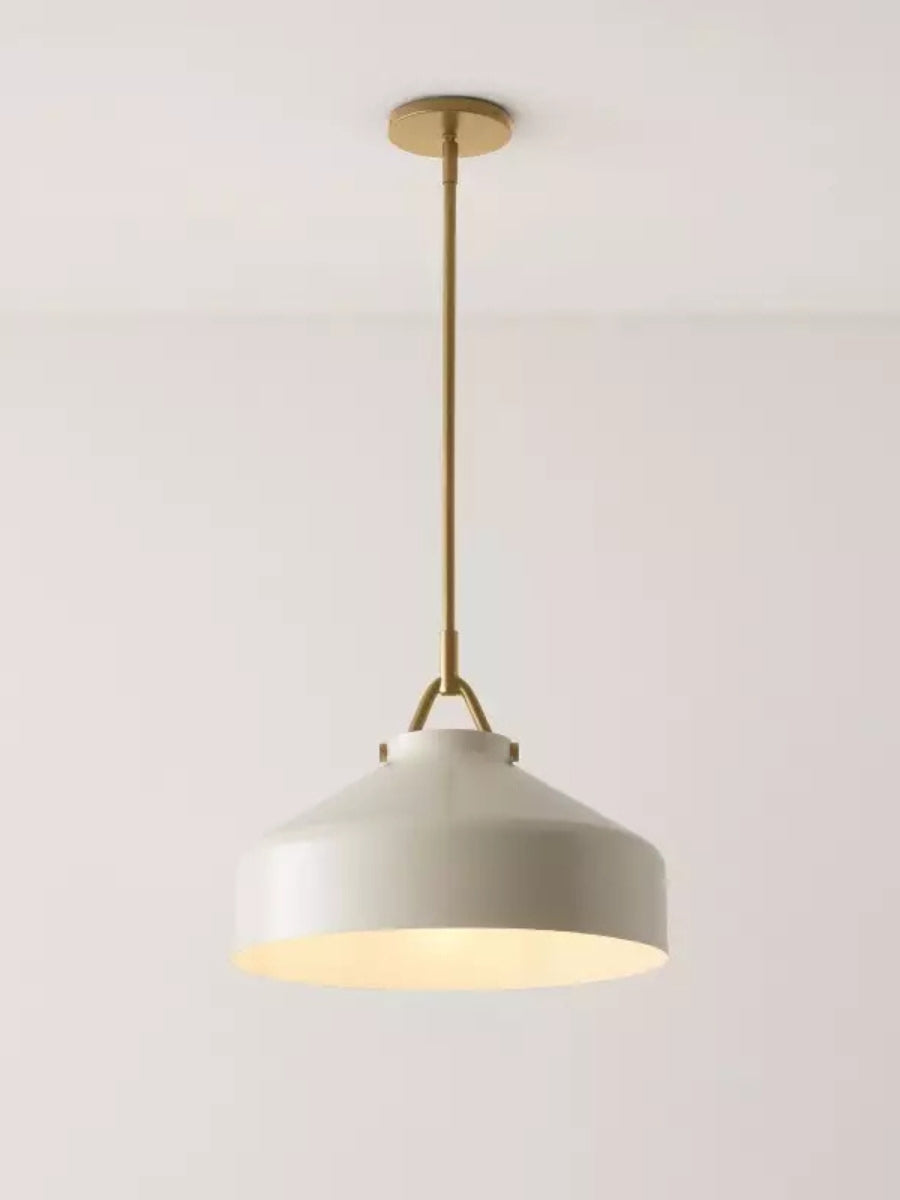 Suspension Nordique Métal Minimaliste Verre Dépoli