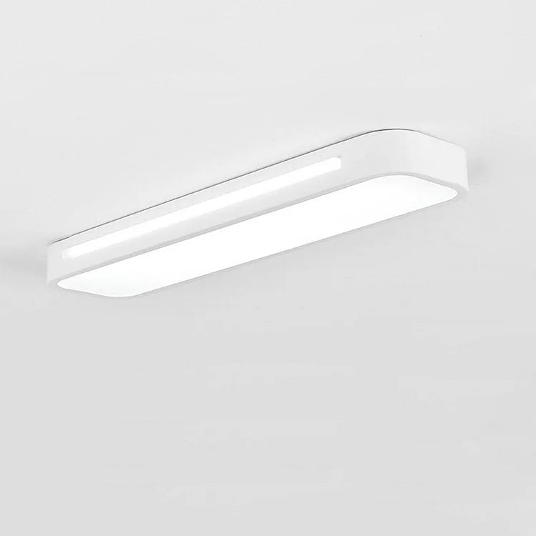 Plafonnier LED Long Minimaliste Nordique Salon/Chambre
