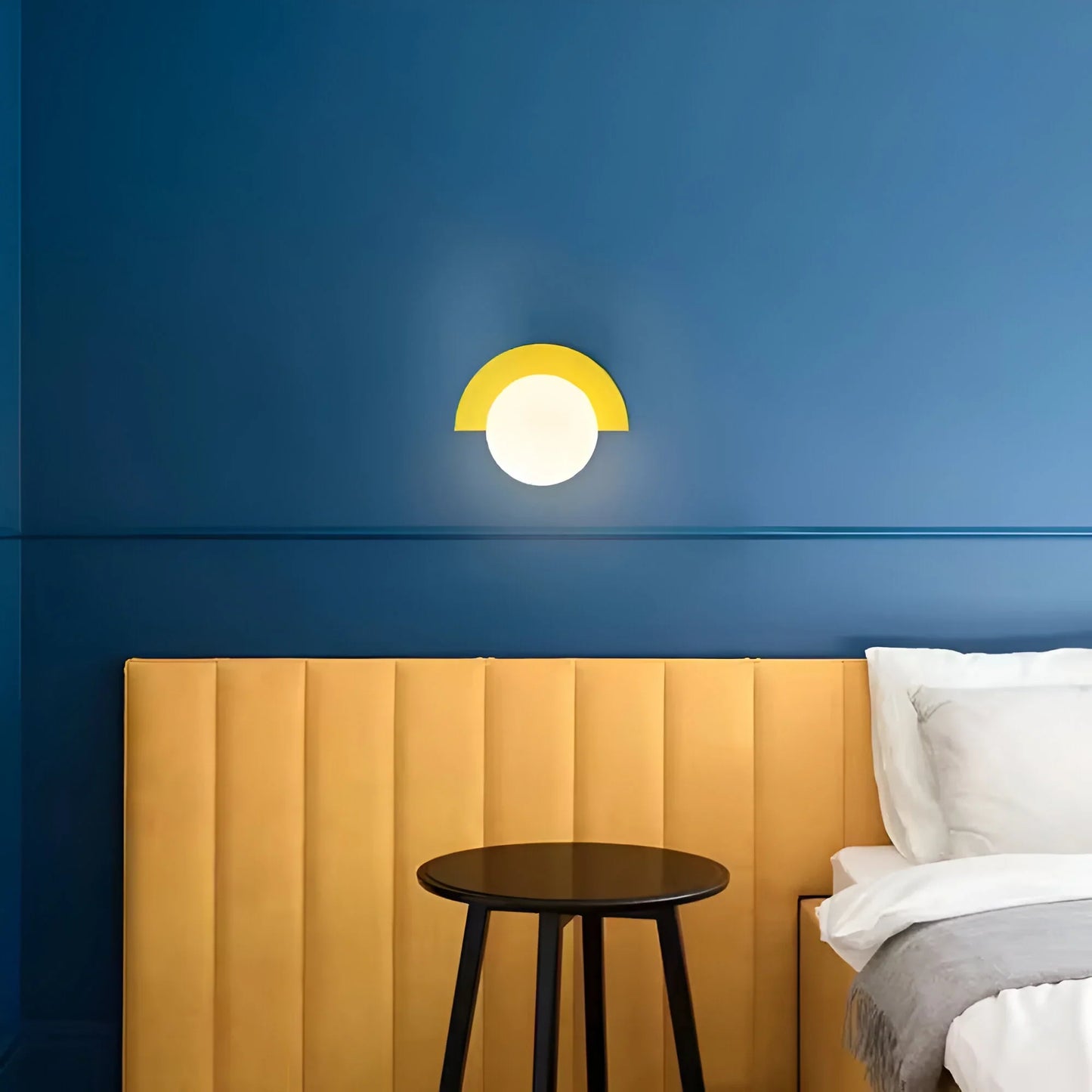 Applique Murale Moderne Demi-Cercle