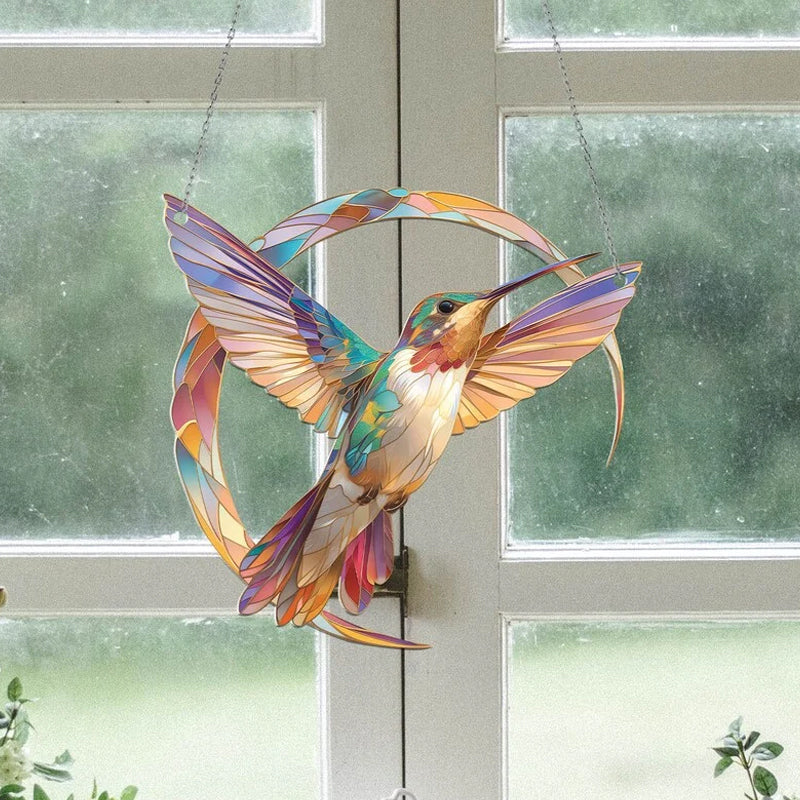 Attrape-Soleil Colibri – Symbolique et Couleurs Enchanteresses pour Vos Fenêtres