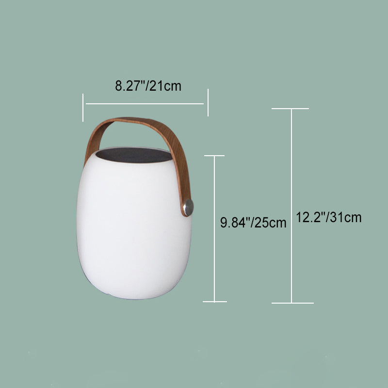 Lampe LED Solaire Portable Étanche Panier Extérieur