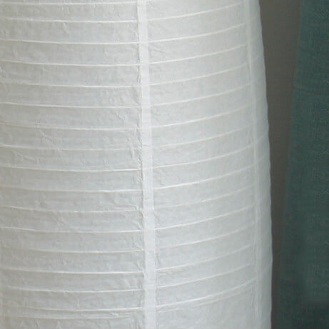 Lampadaire Colonne Papier Riz Style Nordique – 2 Ampoules