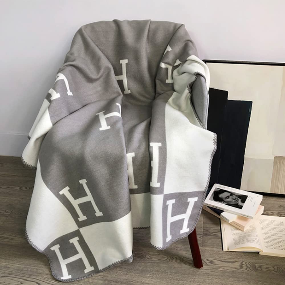 Plaid Luxueux Laine & Cachemire, 140 x 170 cm