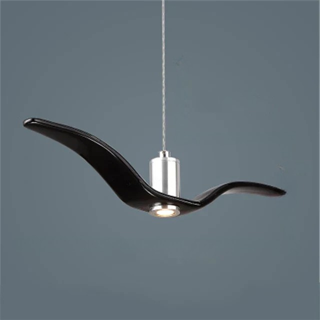 LumiOiseau - Suspension Luminaire Design Oiseau pour Salon et Salle à Manger