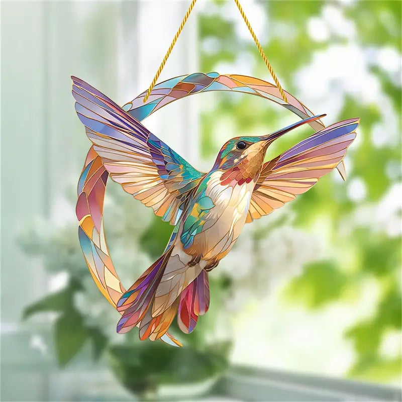 Attrape-Soleil Colibri – Symbolique et Couleurs Enchanteresses pour Vos Fenêtres