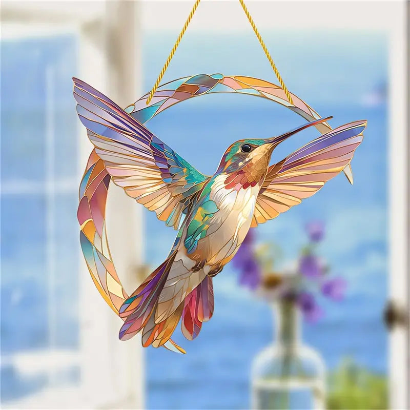 Attrape-Soleil Colibri – Symbolique et Couleurs Enchanteresses pour Vos Fenêtres