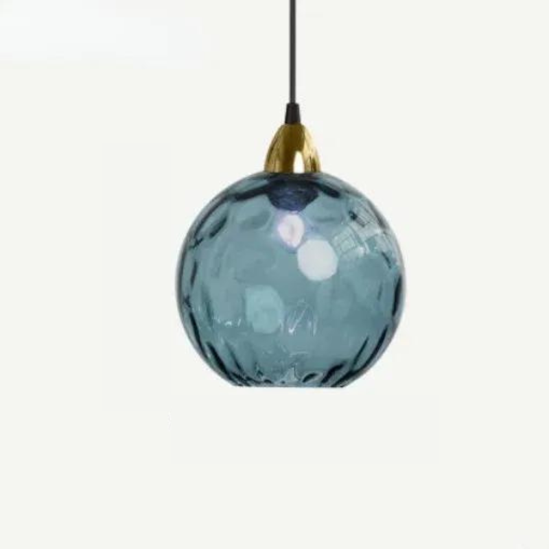 LumièreVerre | Suspension en Verre Sphérique | Éclairage Élégant et Moderne