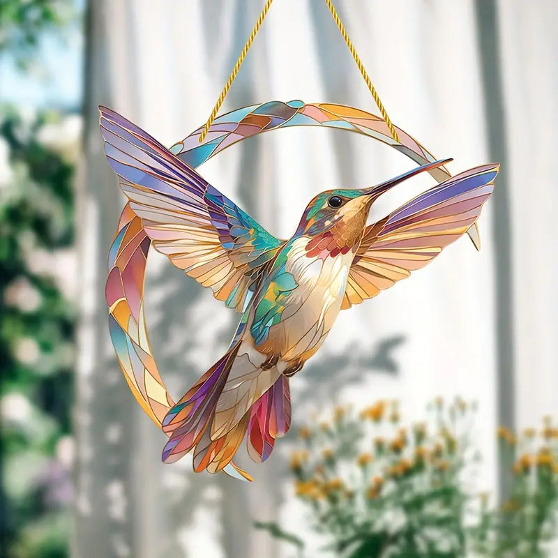 Attrape-Soleil Colibri – Symbolique et Couleurs Enchanteresses pour Vos Fenêtres