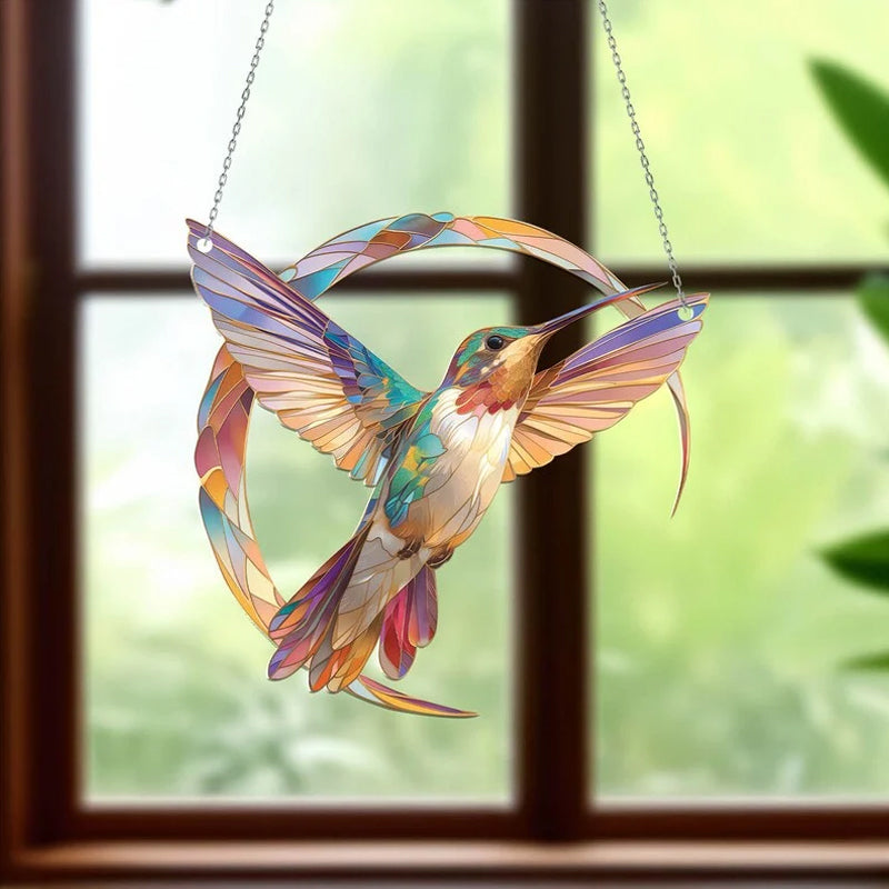 Attrape-Soleil Colibri – Symbolique et Couleurs Enchanteresses pour Vos Fenêtres