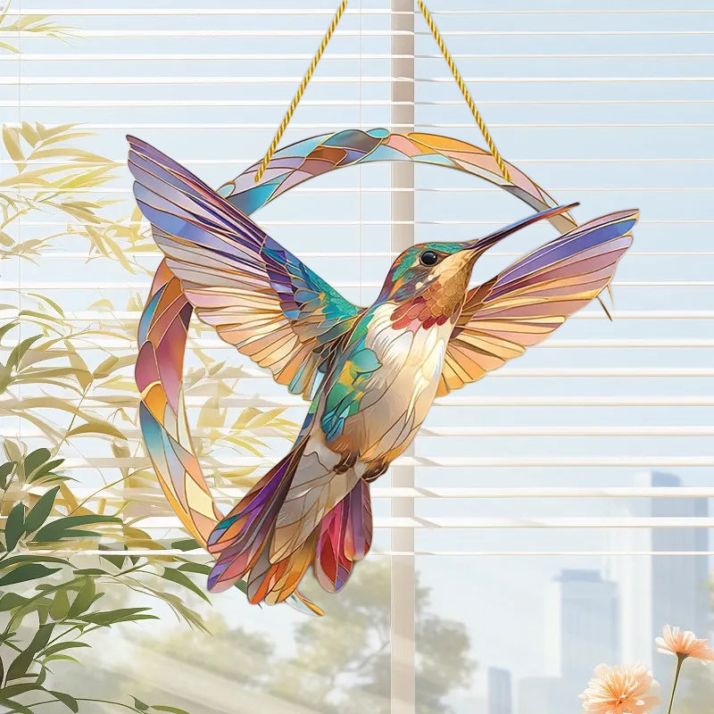 Attrape-Soleil Colibri – Symbolique et Couleurs Enchanteresses pour Vos Fenêtres