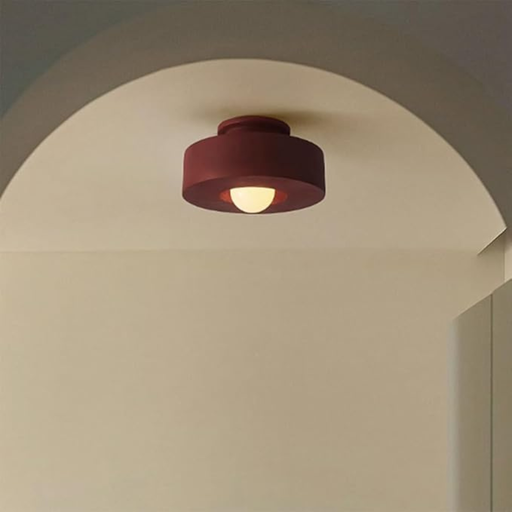 Plafonnier Cercle Lumineux – Élégance Intemporelle et Atmosphère Envoûtante