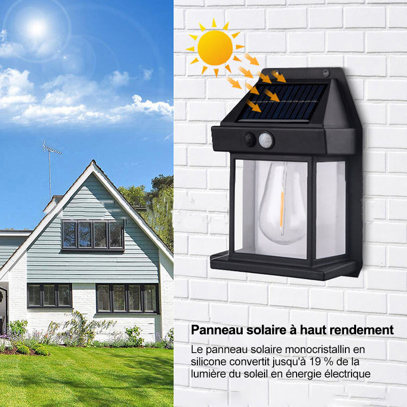 Applique Solaire Extérieure Détecteur Mouvement LED