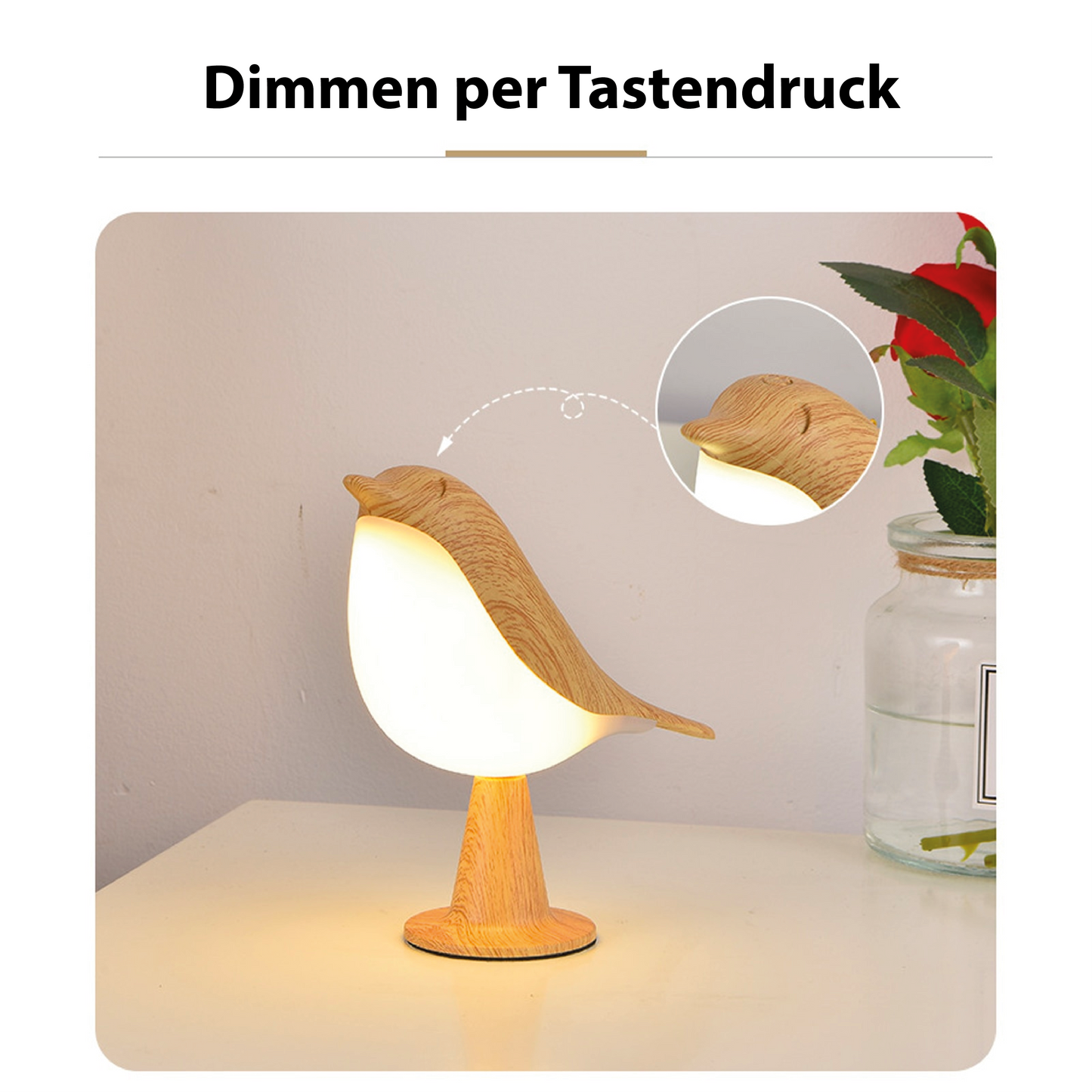 Lampe Oiseau Décorative – Design Moderne et Élégant