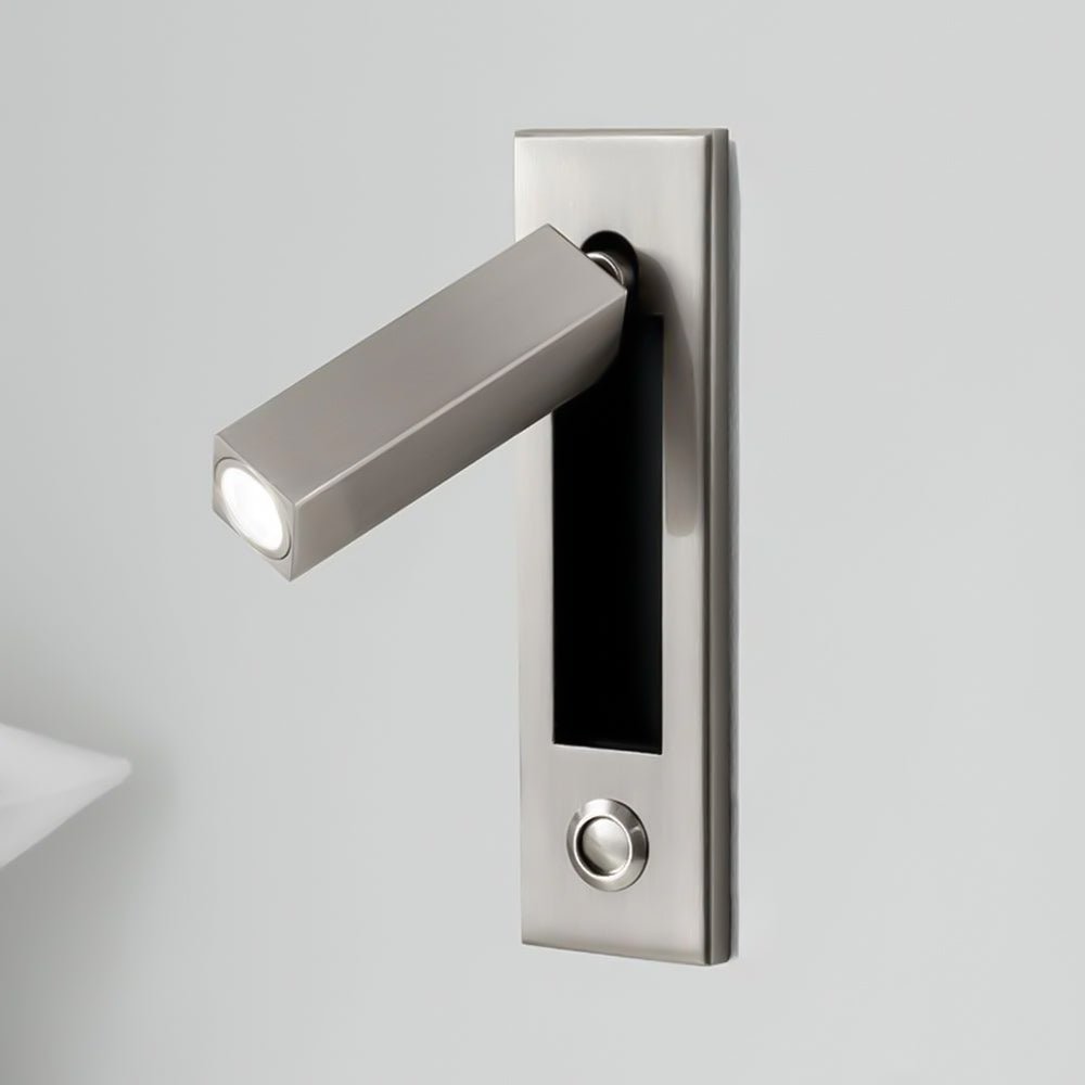 Applique LED Murale Incrustée – Lecture et Chevet Orientable