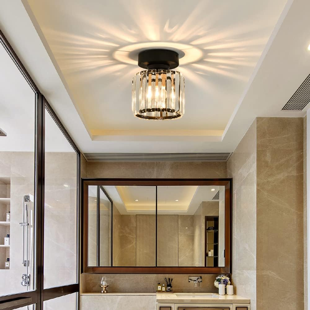 Plafonnier Moderne 1 Lumière | Éclairage Élégant pour Couloir