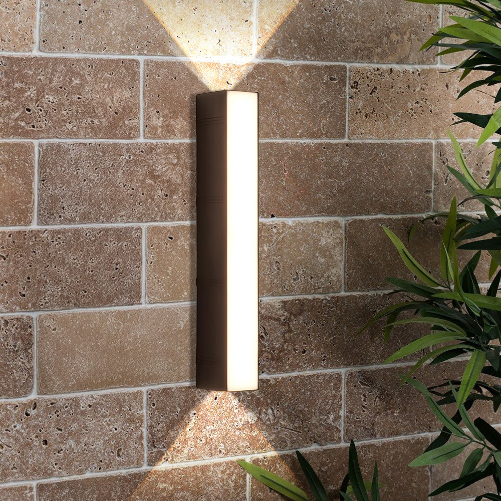 Applique Murale Extérieure LED Étanche Tube Long