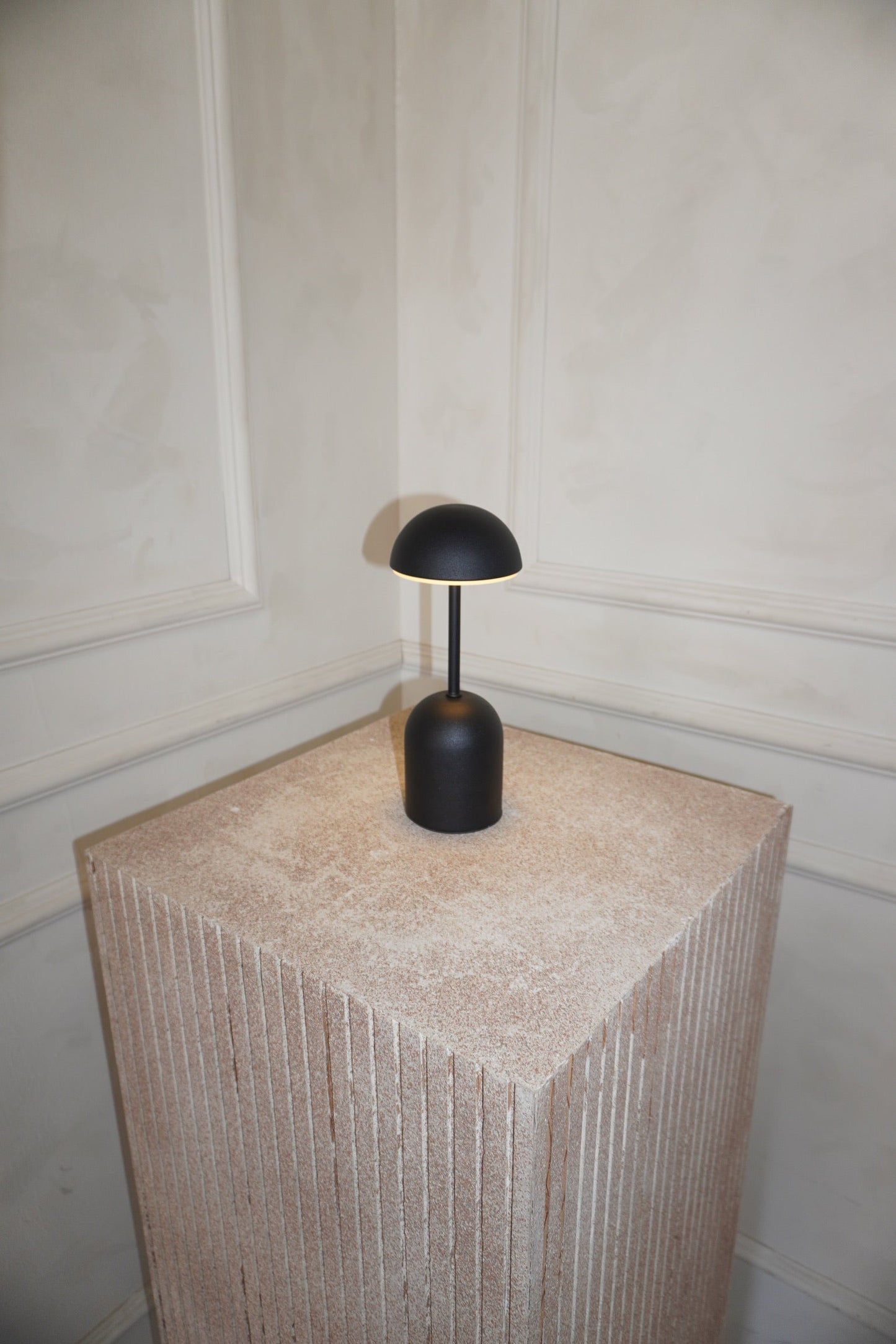 Lampe Sans Fil Edie, Métal Argent ou Or, Tactile