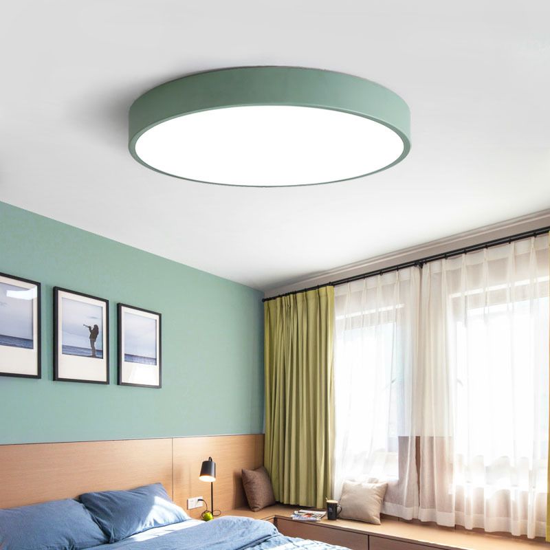 PastelRing | Lampe Plafond Ronde Ultra-Plate au Design Moderne