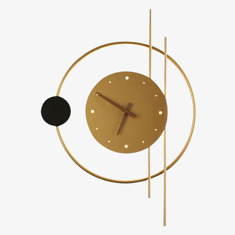 LumiClock – Horloge Murale LED Design pour une Décoration Moderne et Éclairage Ambiant