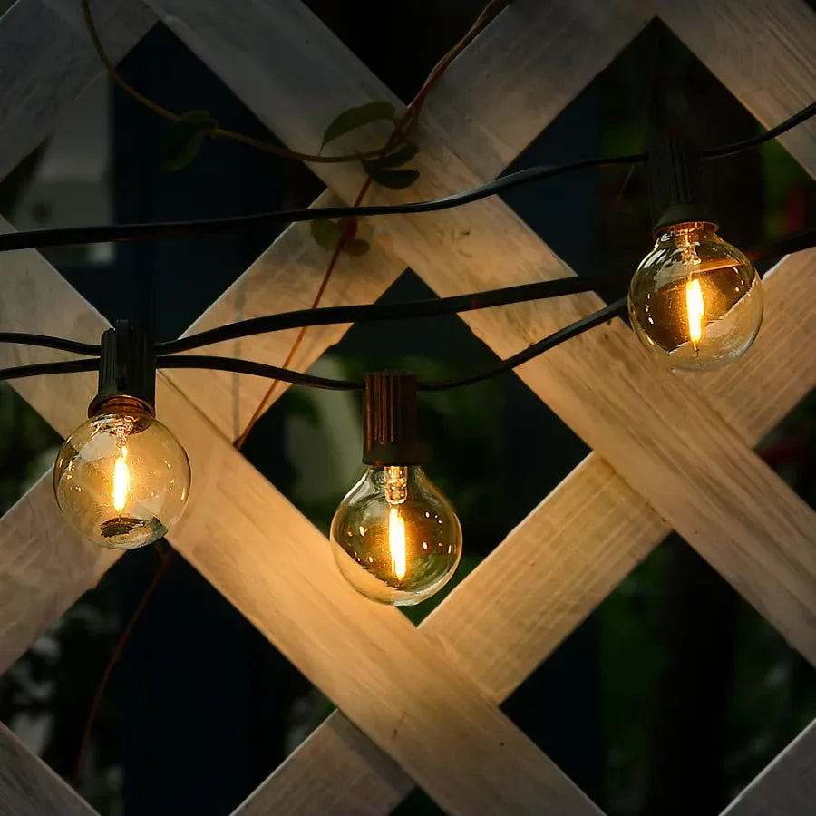 Guirlande Lumineuse Guinguette pour Extérieur – Ambiance Chaleureuse et Authentique