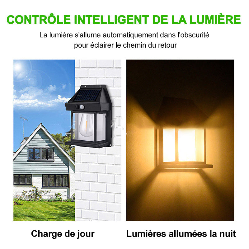 Applique Solaire Extérieure Détecteur Mouvement LED