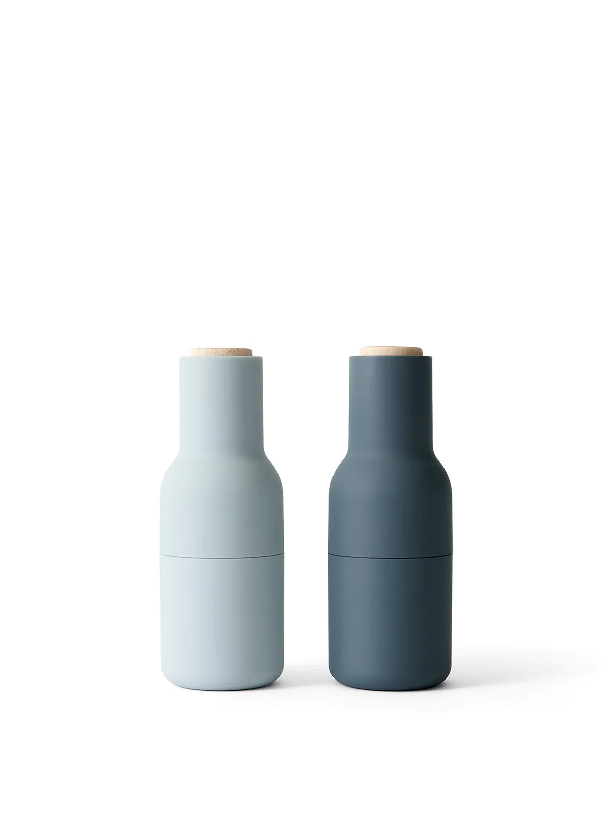 Moulin à Épices en Forme de Bouteille – Set de 2 pour Sel et Poivre avec Mécanisme Céramique