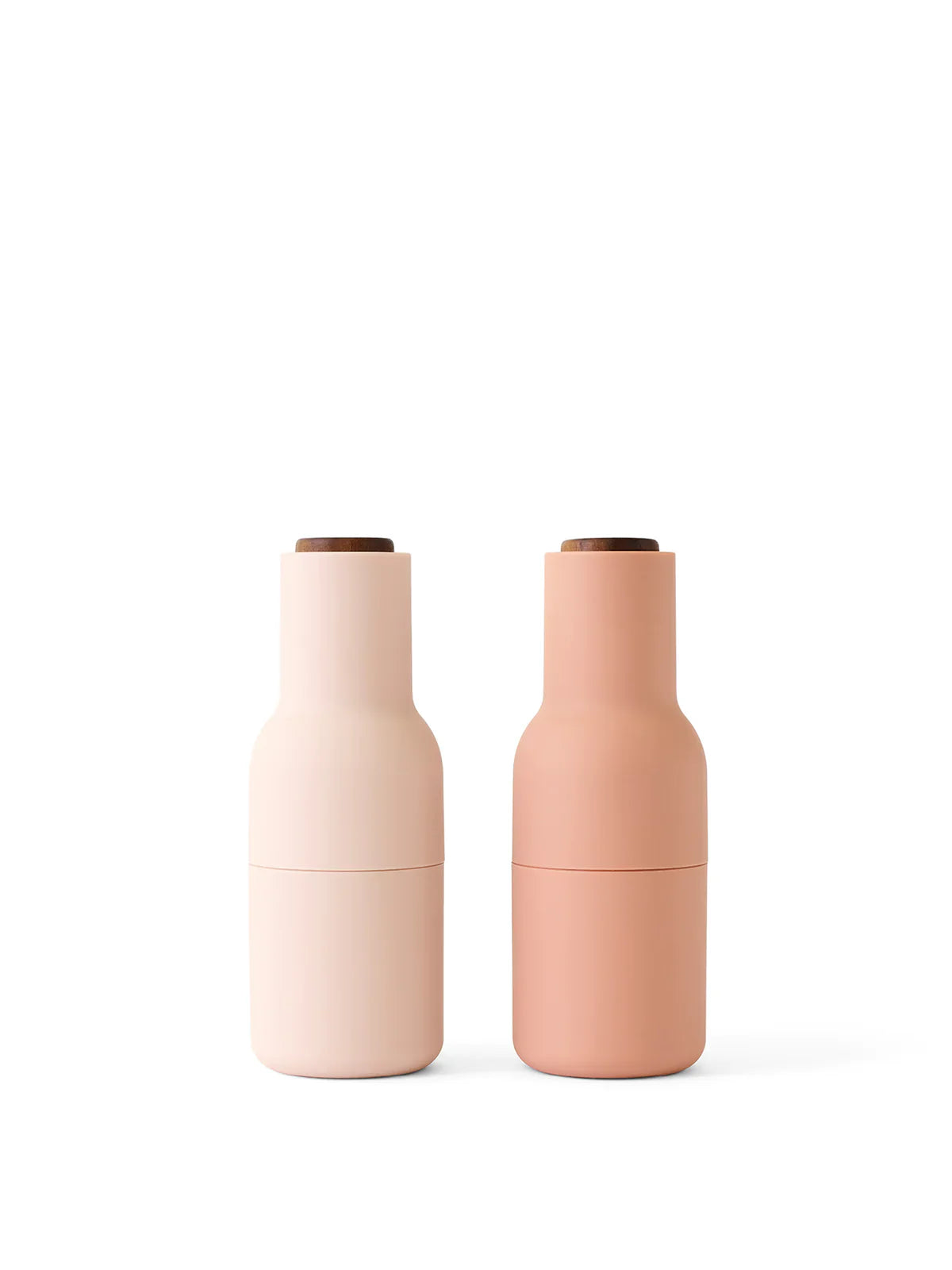Moulin à Épices en Forme de Bouteille – Set de 2 pour Sel et Poivre avec Mécanisme Céramique