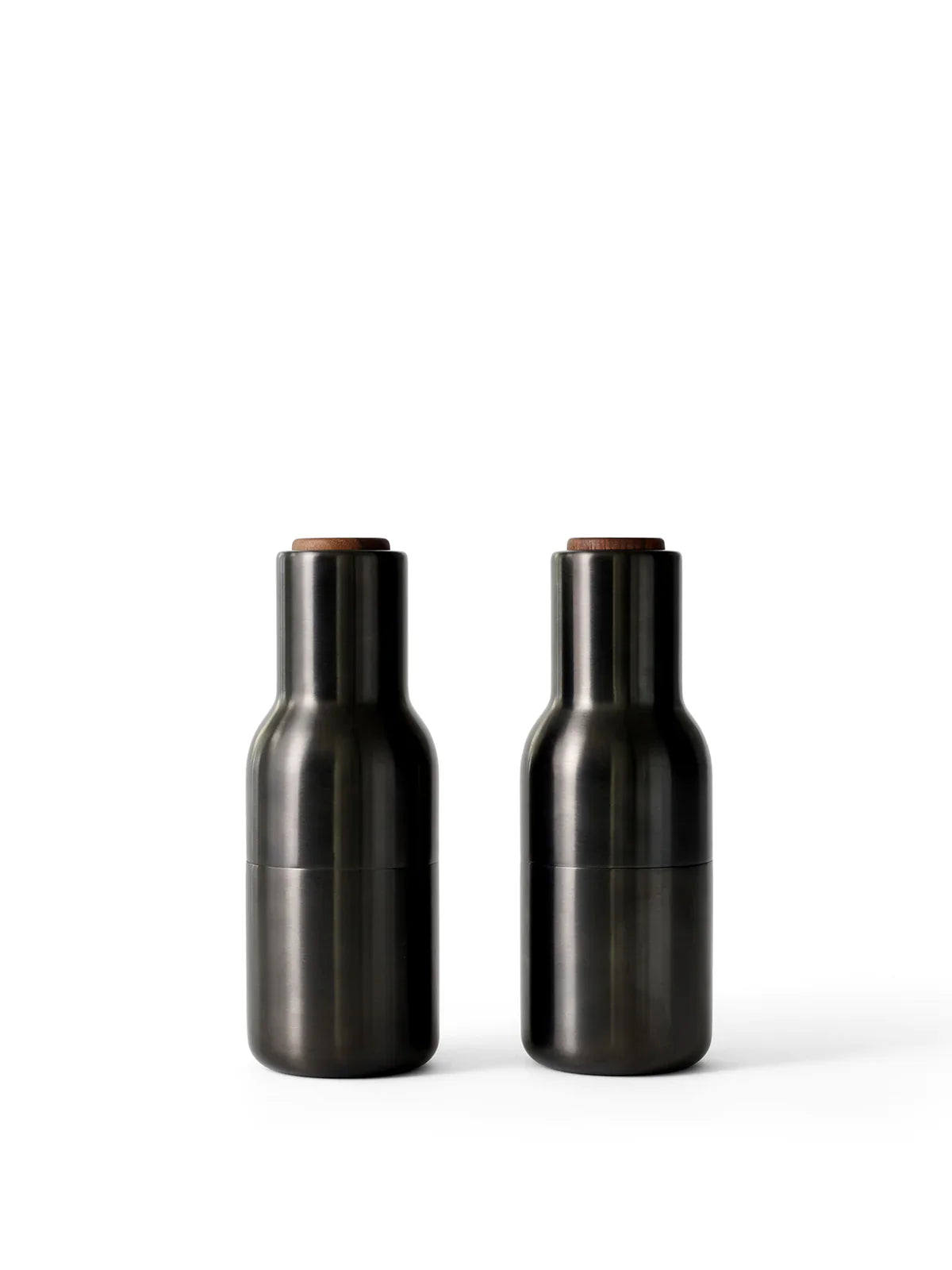 Moulin à Épices en Forme de Bouteille – Set de 2 pour Sel et Poivre avec Mécanisme Céramique