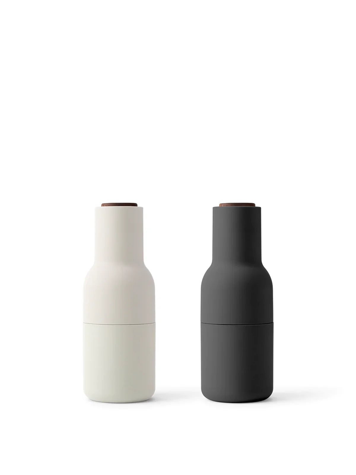 Moulin à Épices en Forme de Bouteille – Set de 2 pour Sel et Poivre avec Mécanisme Céramique
