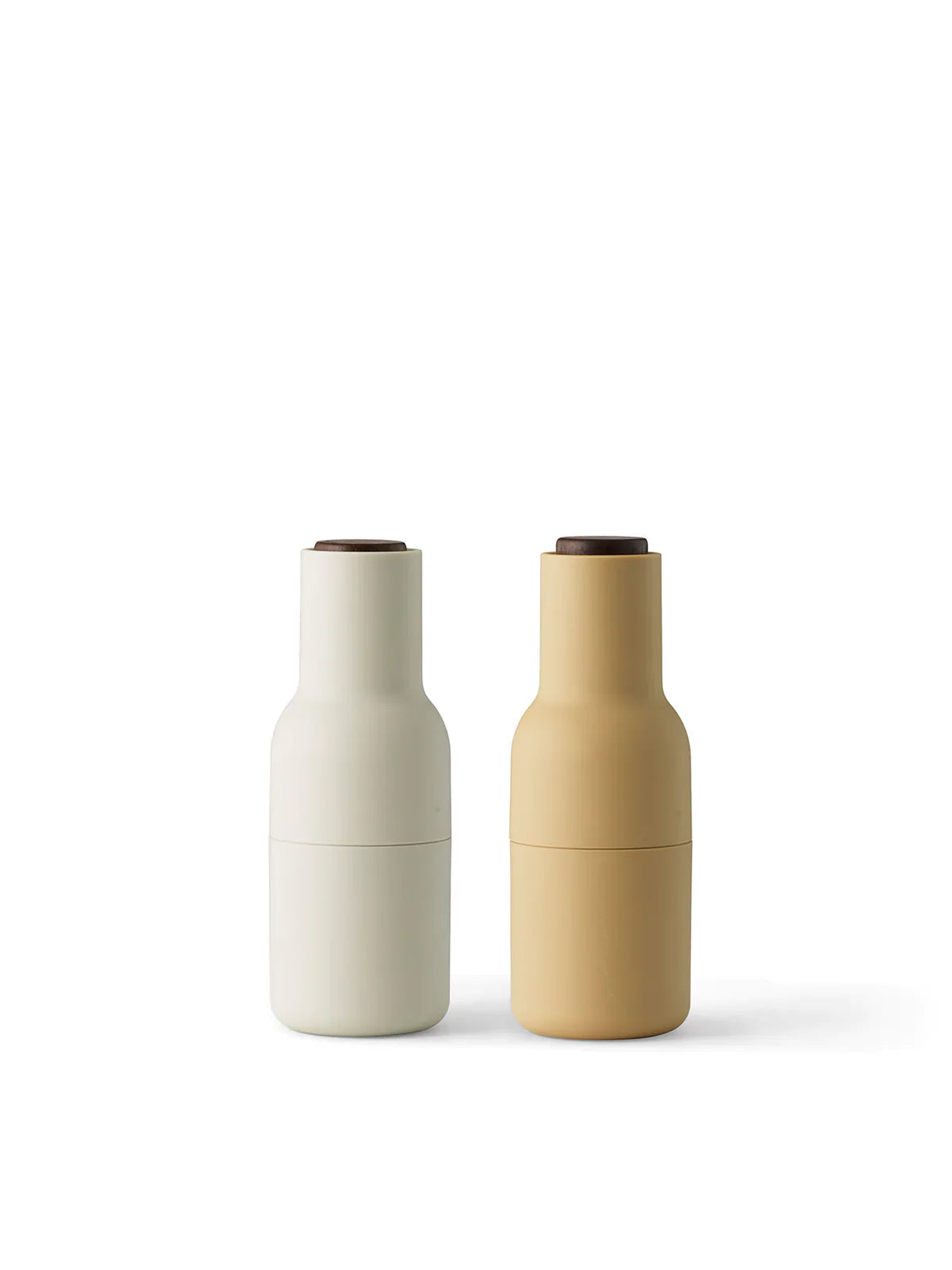 Moulin à Épices en Forme de Bouteille – Set de 2 pour Sel et Poivre avec Mécanisme Céramique