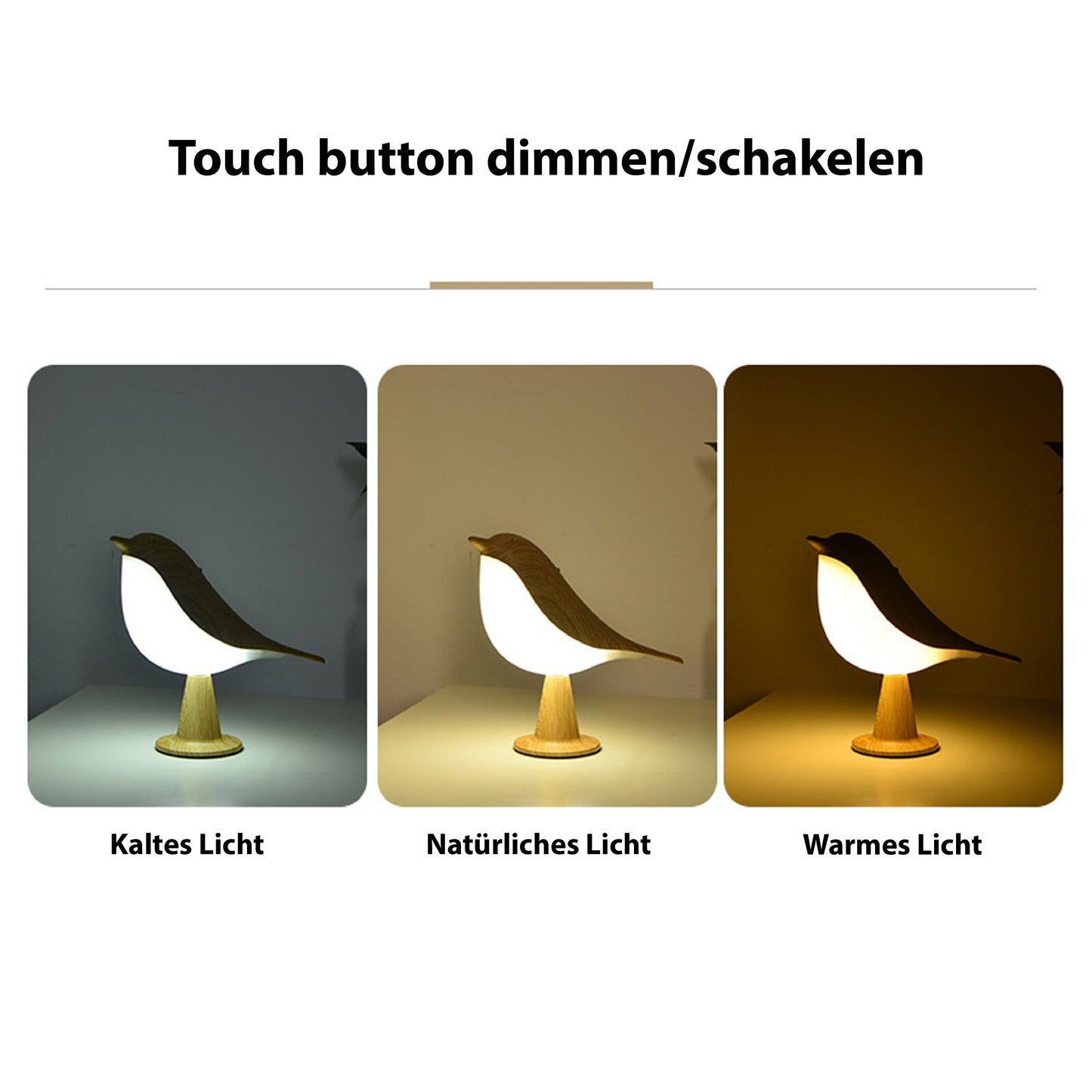 Lampe Oiseau Décorative – Design Moderne et Élégant