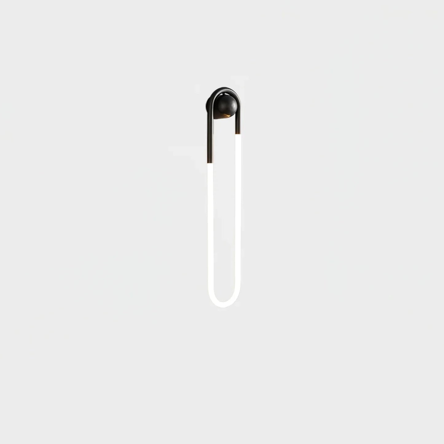 Applique Murale Boucle LED – Laiton ou Noir Moderne