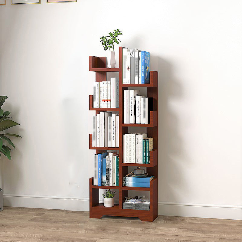Étagère Géométrique Bois Scandinave Verticale