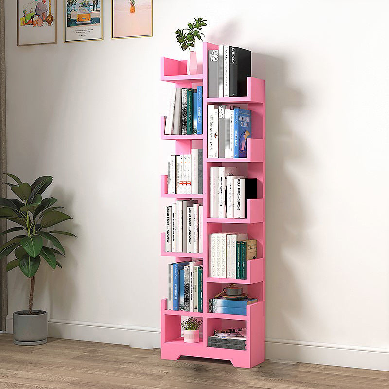 Étagère Géométrique Bois Scandinave Verticale