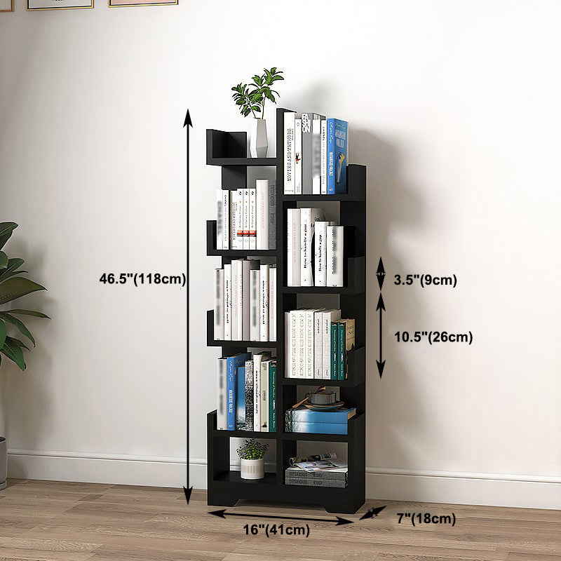 Étagère Géométrique Bois Scandinave Verticale