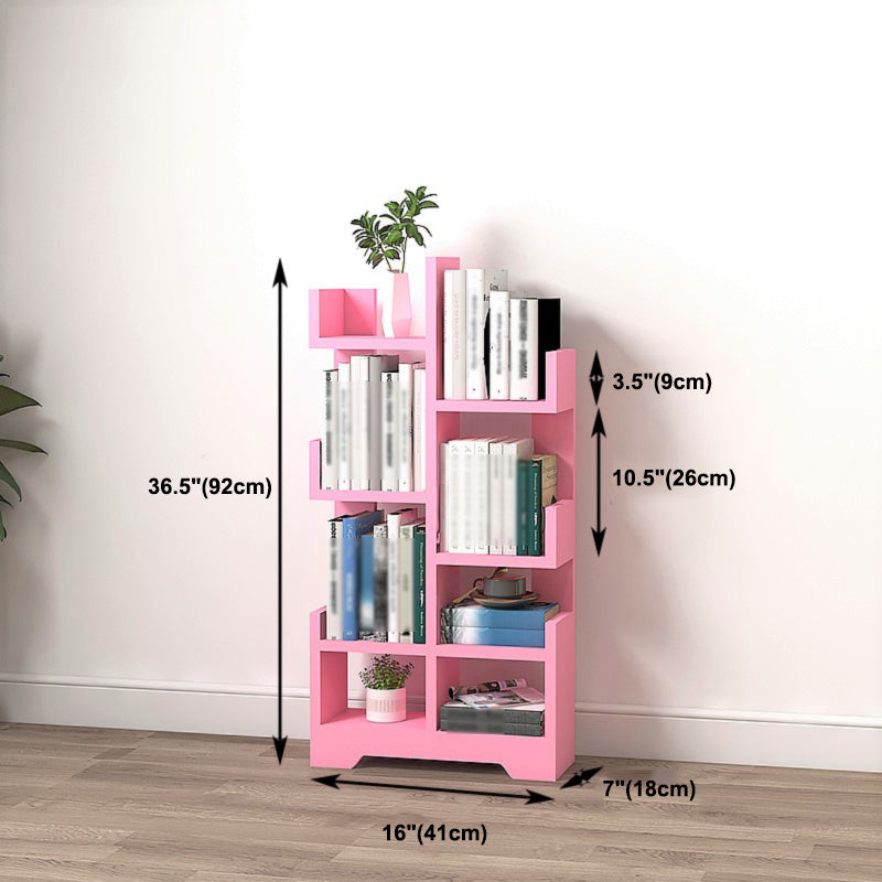 Étagère Géométrique Bois Scandinave Verticale