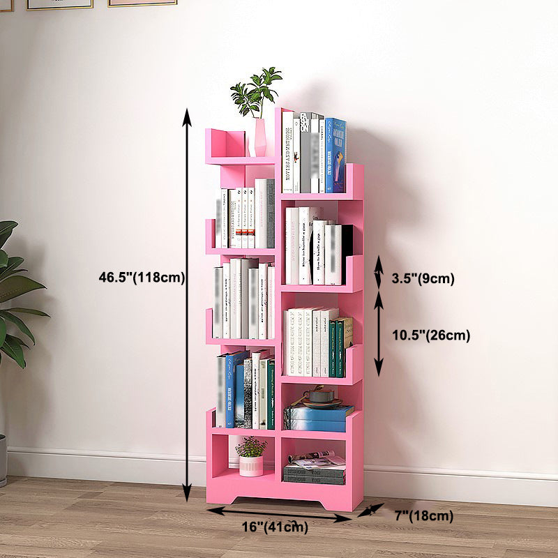 Étagère Géométrique Bois Scandinave Verticale