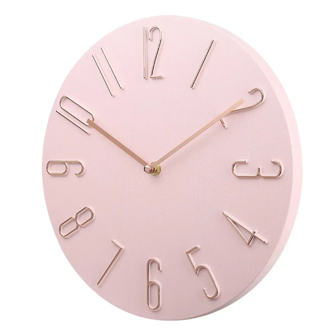 Horloge Murale Élégante Kiklos – Design Coloré et Silencieux pour une Déco Moderne